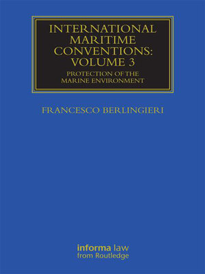 cover image of International Maritime Conventions (Volume 3)